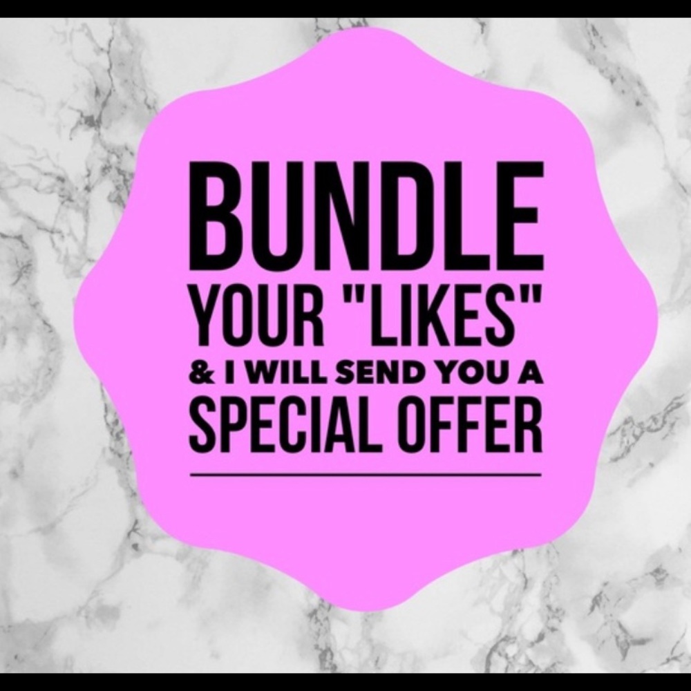 Bundle your likes for a special offer